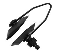 VICASKY Support de Rinçage Moteur Bateau Cadre Acier Ressort Noir Connexion Rapide pour Tuyau Arrosage Jardin Nettoyage Moteur Hors Bord et Yacht