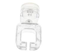 VICASKY Support de Sèche Mural Transparent Amovible et Réutilisable Organisateur Élégant pour Outils de Salle de Bain