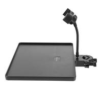 VICASKY Support de Téléphone Réglable Plateau Amovible Grand Format en Matériau Solide pour Diffusion en Direct, Porte-carte Son Multifonctionnel Compatible Stands de Microphones