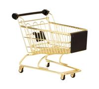 VICASKY Support Éponge de Maquillage Design de Chariot Mini Râtelier de Séchage pour Éponge Cosmétique Organisateur Pratique Doré