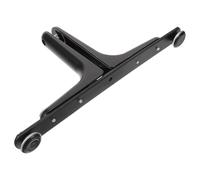 VICASKY Support Métallique de Séparation Stable pour Écran de Bureau, Base Épaissie Noire, Pieds Résistants à L’Usure, Alimentation de Séparateur pour Cloison Intérieure, Usage Bureau