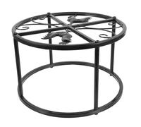 VICASKY Support Métallique pour Abreuvoir De Poules Accessoire De Poulailler Résistant Aux Intempéries Facile à Installer pour Élever des Volaille à Domicile