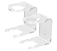 VICASKY Support Mural pour Batte de Baseball Plastique Durable Présentoir Horizontal Transparentes pour Rangement et Affichage des Battes