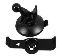 VICASKY Support Noir Ventouse 360 Rotatif Degrés GPS, Voiture | Clip Arrière Réglable, Plastique, pour Tableau de Bord et Pare-brise, Angle Ajustable, Vision Confortable
