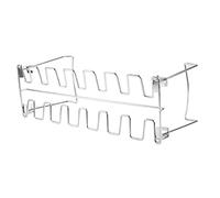 VICASKY Support Poulet Barbecue Extérieur Acier Inoxydable Rack pour Cuisses de Poulet Accessoire Camping Barbecue Outil Pratique pour Rôtisserie et Grillades