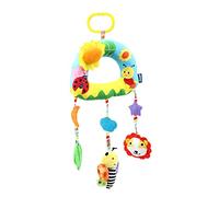 VICASKY Suspendu pour Poussette Garçon Fille Mois Hochet Peluche Arc Ciel Sensoriel avec Animaux Stimulation et Motricité Fine pour Né