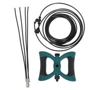 VICASKY Système de Brumisation Extérieur Pied pour Jardin et Terrasse Kit Complet avec Buse de Brumisation Compatible Tuyaux Standard Suppression de Poussière et Refroidissement Portable