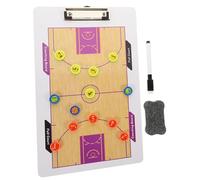 VICASKY Tableau Basketball Magnétique Effaçable PVC pour Entraîneurs et Compétitions Couleur Aléatoire Couleur Aléatoire