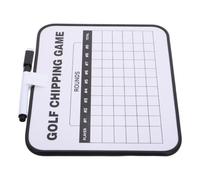 VICASKY Tableau D'affichage Effaçable à Sec de Golf, Carnet de Score Portable, Plastique, Double Face, Effaçable, pour Hommes et Femmes, Accessoires de Golf