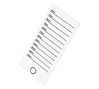 VICASKY Tableau d'affichage pour faux - Petit organisateur de pour une application facile des - Matériau durable pour les salons de beauté et un usage domestique