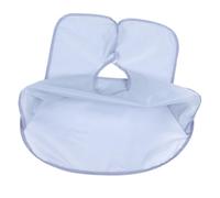 VICASKY Tablier de Rasage à Barbe Imperméable Gris Argenté Multusage pour Homme Cape de Capture Barbe Pratique Usage Domestique et Voyage