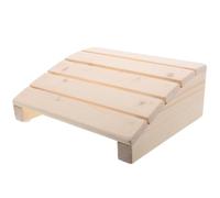 VICASKY Tabouret Garçon et Filles en Bois Surélevé Réglable 30x25x Cm, Marchepied Ergonomique pour Apprendre Le Piano, Siège Rembourré Protection Colonne Vertébrale, Bureau et Pratique