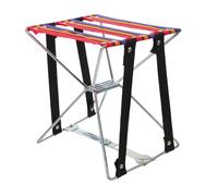 VICASKY Tabouret Pliant Compact Robuste pour Pédicure et Camping Siège Portable Stable Pliable pour Salon et Voyage Plein Air