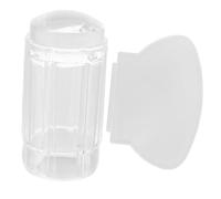 VICASKY Tampon Silicone Transparent Et Grattoir Pour Vernis à Ongles Outils Pour Manucure Diy Et Utilisation Salon