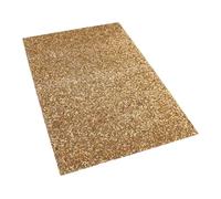 VICASKY Tapis de Manucure Pliable en Résine à Paillettes Or avec Repose-bras Ergonomique, Surface Brillante pour Table à Ongles, pour Nail Tech et Réseaux Sociaux