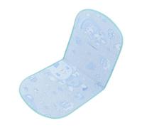 VICASKY Tapis De Refroidissement Pour Poussette Coussin Respirant Ice Silk Double Face Matelas Épais Mousse Mémoire Adapté Sièges Pratique Pour Printemps Bleu Marine