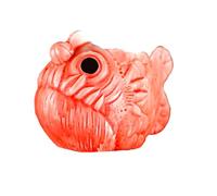 VICASKY Tasse à Cocktail en Céramique Décorative de Poisson-lanterne, Verre à Cocktail de Bar Original, Coupe à Vin pour Maison et Bar, Mug Créatif pour Boissons et Fêtes, 1 Pièce