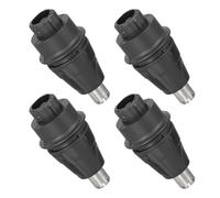 VICASKY Têtes de Rechange Lavables pour Tondeuse à Poils de Nez 4 Pièces Accessoires Indispensables pour Hommes Lames Solide Compatibles Entretien Facile en Voyage