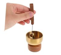 VICASKY Tibetan Singing Bowl Portable For Pet Memorials With Brass Prayer Bell Soothing Sound Meditation Accessory For Home And Travel