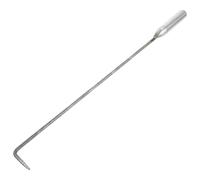 VICASKY Tisonnier Robuste pour Cheminée et Foyer Crochet Ergonomique Antidérapant Outil Polyvalent pour Barbecue Extérieur Camping et Usage Domestique