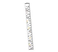 VICASKY Toise De Croissance Murale Toile Pour Garçon Fille Mesurez Garçon Fille Décoration Murale Pratique Et