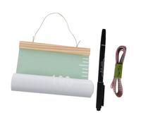 VICASKY Toise Murale De Croissance Pour Garçon Et Filles Tableau De Taille Vinyle Sans Odeur Solide Décoration Chambre Garçon Et Filles Outil De Mesure Complet (vert Avocat