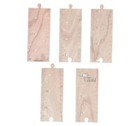 VICASKY Toise Murale Décorative Bois Soi-même Toise Pour Garçon Fille Sans Perçage Ornement Murale