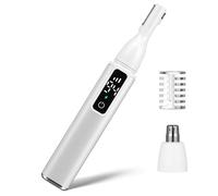 VICASKY Tondeuse Électrique Rechargeable USB Portable pour Poils Nez et Sourcils Affichage Digital Vitesses Compacte et Silencieuse pour Voyage et Soins Personnels