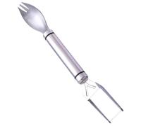 VICASKY Trancheuse à Pastèque en Acier Inoxydable Poignée Confortable, Design Deux-en-un, pour Découper et Servir Lors de Fêtes en Famille