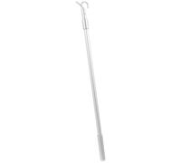 VICASKY Tringle Télescopique Alliage Aluminium pour Stores Verticaux Baguette de Tirage Réglable Barre Pratique pour Rideaux Argentée