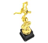 VICASKY Trophée de Football en Plastique Or pour Garçon et Filles, Léger et Design Élégant, pour Tournois Scolaires et Récompenses D'équipe Réutilisable