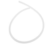 VICASKY Tube en Silicone pour Sauna Domestique, 100cm, Flexible et Blanc | Résistant à Chaleur, sans Odeur, Compatible Générateurs Vapeur, Usage Maison, Hygiénique
