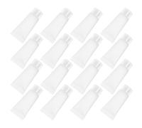 VICASKY Tubes Souples Rechargeables 100 Pcs 5 Ml Bouchon à Vis Flacons Cosmétiques Vides en Plastique Mat Antidérapant pour Crème Mains Lotion Dentifrice - Voyage Camping et Usage
