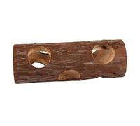 VICASKY Tunnel Bois pour Hamster Cachette pour Cobaye Tunnel pour Petits Animaux Maison pour Hamster Jouet pour Chinchilla