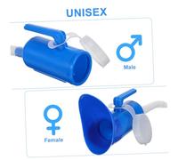 VICASKY Urinoir Portable avec Couvercle Étanche et Poignée Intégrée Urinoir Adulte Réutilisable pour Voyage Camping Extérieur