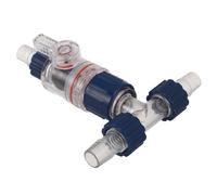 VICASKY Valve de Dérivation Rapide 3 Voies pour Aquarium Raccord de Tuyau 20 Mm Étanche Vanne de Régulation de Débit Silencieuse, Adaptateur Solide pour Filtres Externes, Entretien Facile