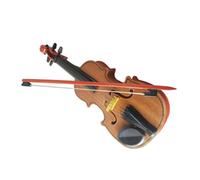 VICASKY Violon Bois pour Garçon Fille Musical Réaliste pour Apprentissage Précoce Modèle Délicat Durable pour Bureau et Éducation
