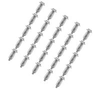 VICASKY Vis D'expansion à Écrou Pétale 25 Pièces pour Porte Creuse, Fixation Métal Creux 4x20 Mm, Inserts Filetés Solide, Montage Sécurisé pour Ancrage de Cloison Creuse