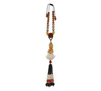 VICASKY Voiture Suspendue Décoration Pendants Ornements Véhicule Accessoire Rétroviseur Charmes Pendentif Bouddha Guanyin Décor Amulette Prier Décoration
