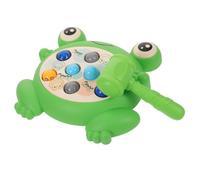 VICASKY Whack A Frog Game Pounding Toy with Hammer Interactive Educational Tabletop Game for Cognitive Growth and Motor Skills Development