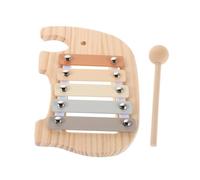 VICASKY Xylophone Bois pour Garçon Fille Musical Éducatif Portable avec Apprentissage Du Rythme et Développement des Compétences Musicales pour Tout Petits Montessori