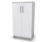 Vicco Armoire à Chaussures Dalia, Blanc, 56x108cm, Convient pour Le Rangement de jusqu'à 21 Paires de Chaussures