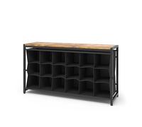Vicco Armoire à chaussures Fyrk, Chêne rustique, 100 x 54.5 cm