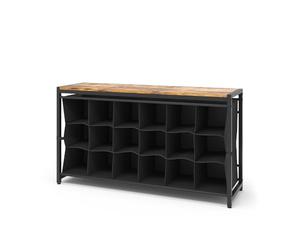 Vicco Armoire à chaussures Fyrk, Chêne rustique, 100x54.5cm