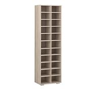 Armoire à chaussures Paris, 52.4x183.3cm 22 compartiments, Sonoma, Vicco 36791