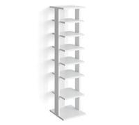 Vicco Armoire à chaussures Sara, Blanc, 26.7 x 110 cm