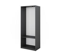 Vicco Armoire à vêtements Elmo, Anthracite, 80 x 200 cm