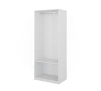 Vicco Armoire à vêtements Elmo, Blanc, 80x200cm