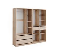 Vicco Armoire à vêtements Elmo, Sonoma, 200x200cm