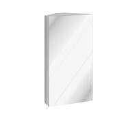Vicco Armoire de Toilette Anka, Blanc, 32.8x60.2cm, pour Montage Mural avec Surface de Miroir intégrée
